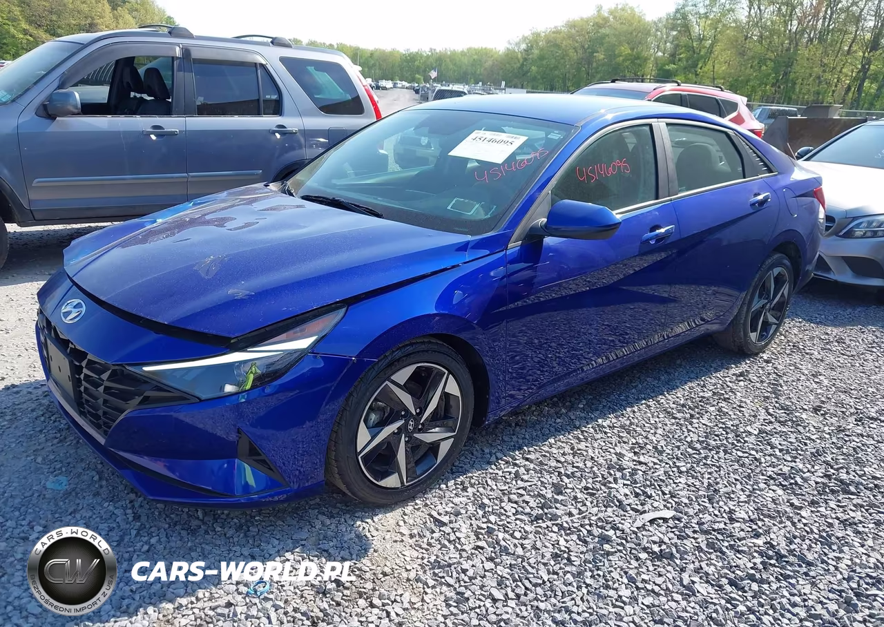 2023 Hyundai Elantra Sel VIN:KMHLS4AGXPU596775 - 2