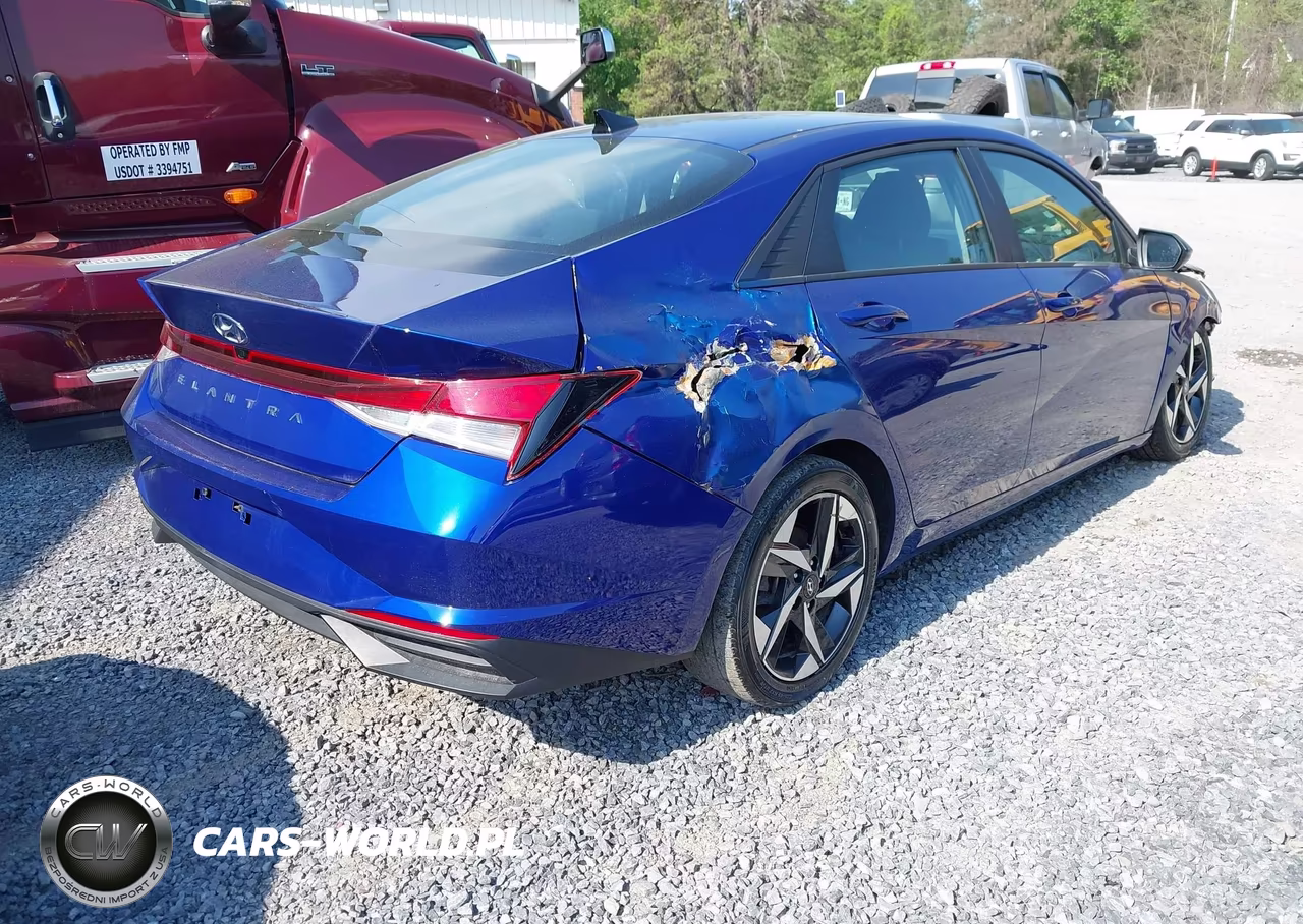 2023 Hyundai Elantra Sel VIN:KMHLS4AGXPU596775 - 4