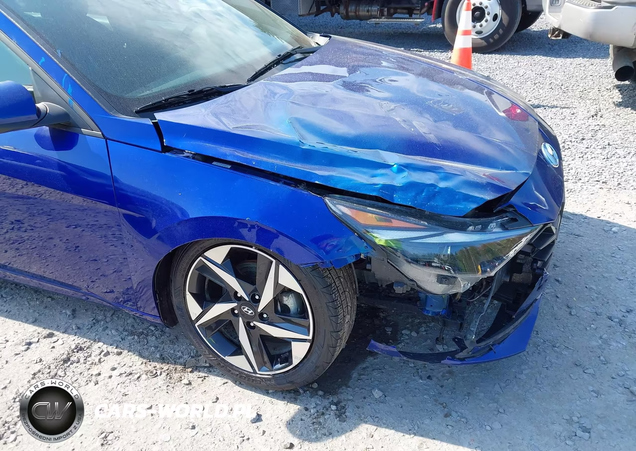 2023 Hyundai Elantra Sel VIN:KMHLS4AGXPU596775 - 6
