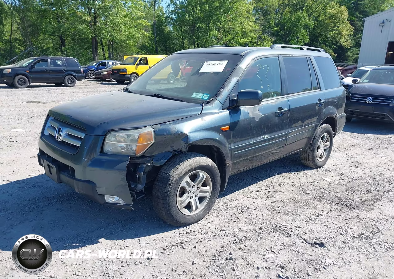 2004 Honda Pilot Ex-L VIN:2HKYF18686H529322 - 2
