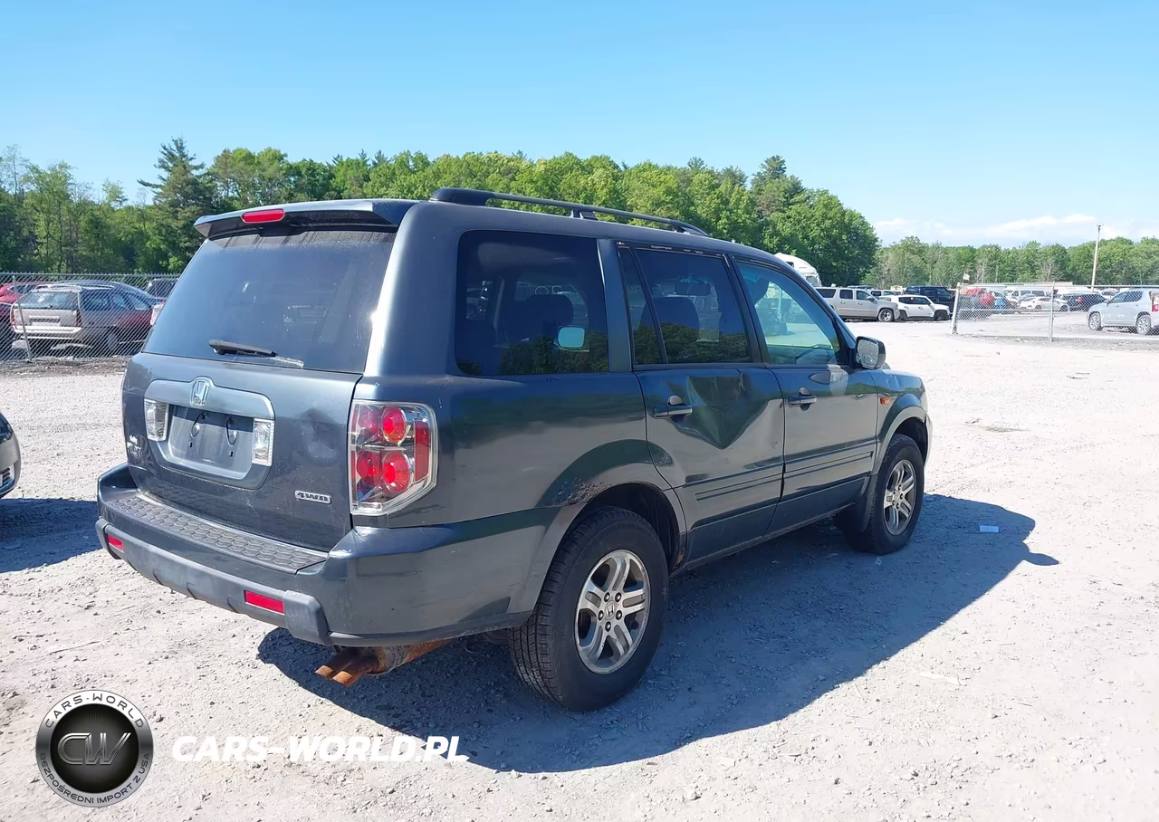 2004 Honda Pilot Ex-L VIN:2HKYF18686H529322 - 4