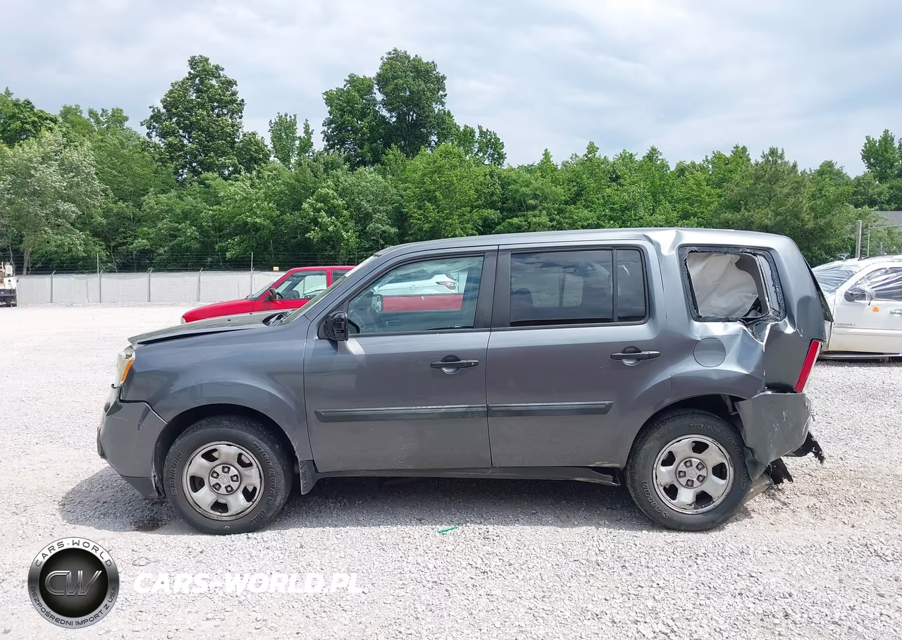 2013 Honda Pilot Lx VIN:5FNYF4H23DB002492 - 14