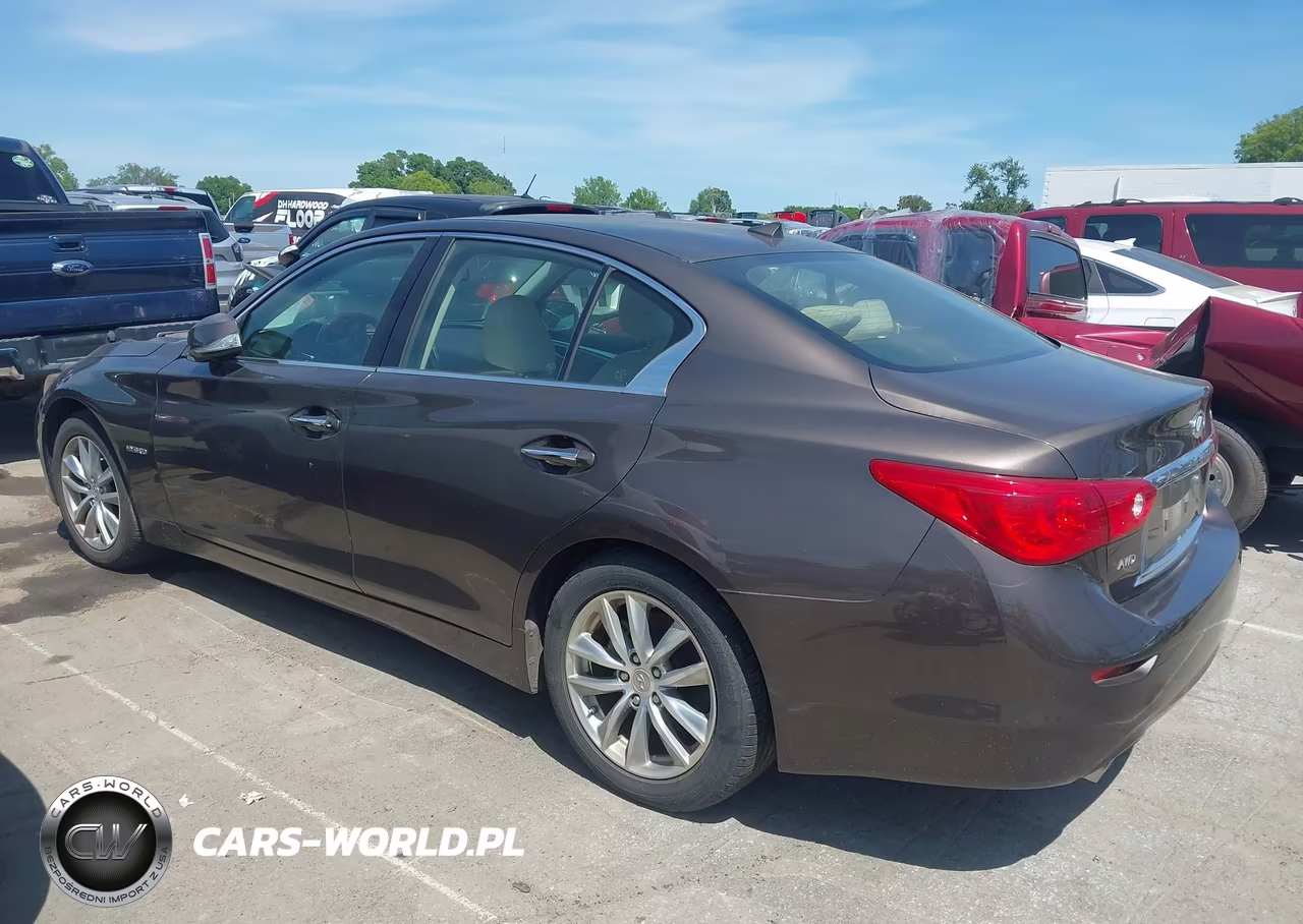 2014 Infiniti Q50 Hybrid Premium VIN:JN1AV7AR4EM701185 - 14