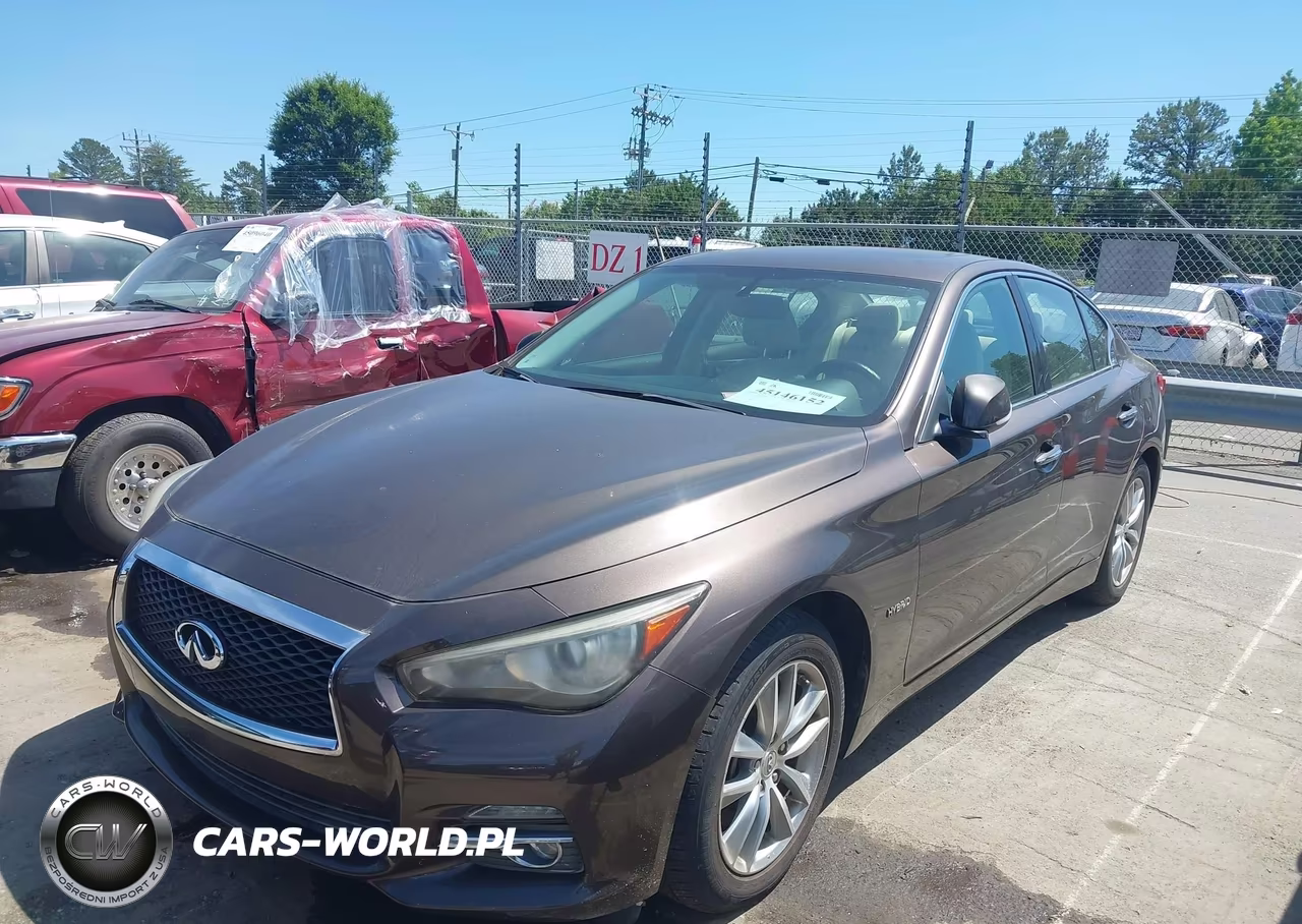2014 Infiniti Q50 Hybrid Premium VIN:JN1AV7AR4EM701185 - 2