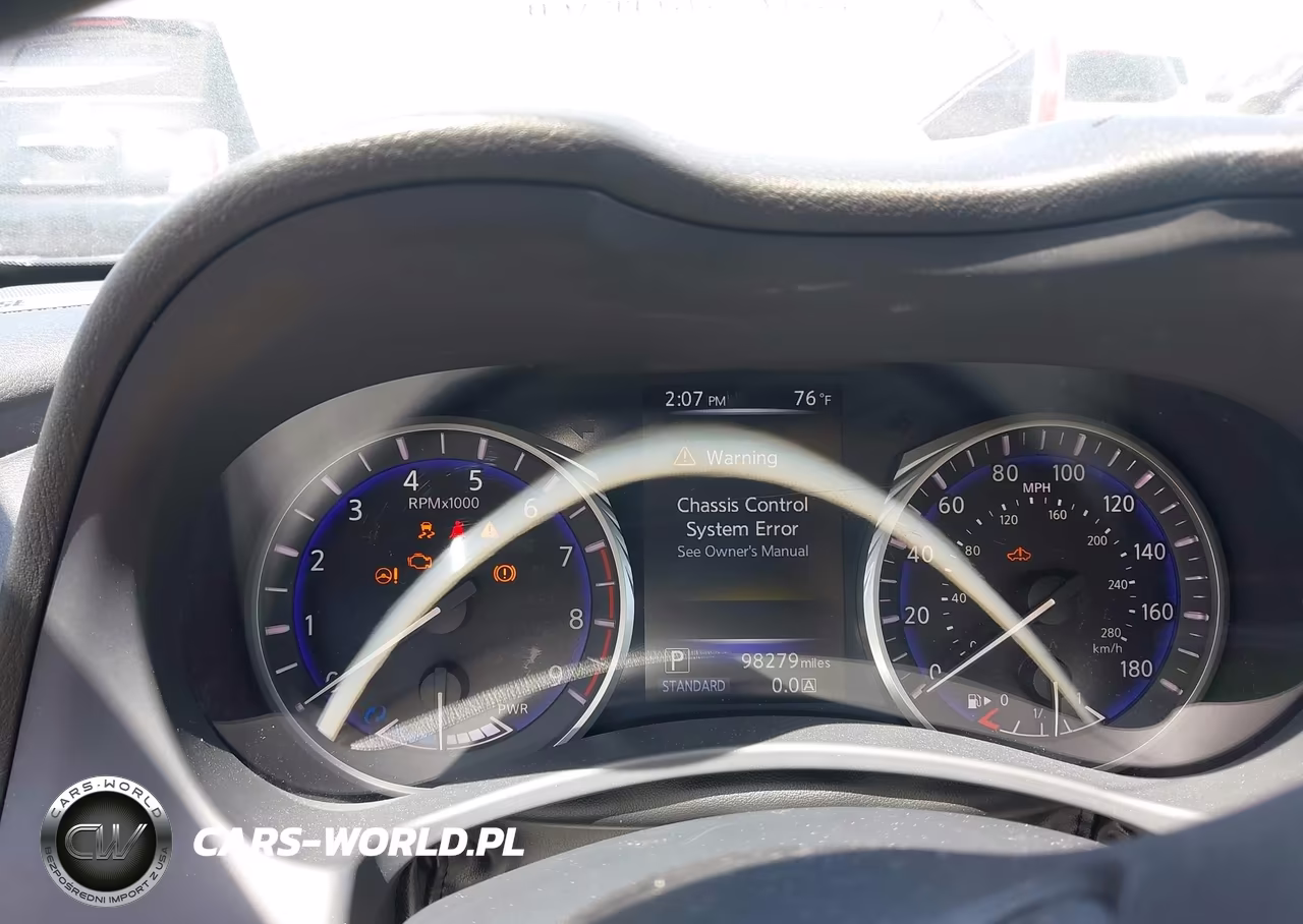 2014 Infiniti Q50 Hybrid Premium VIN:JN1AV7AR4EM701185 - 7