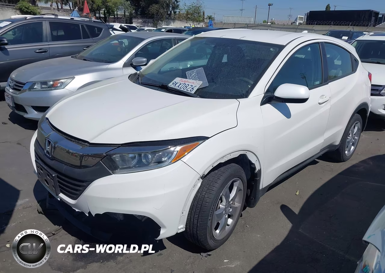 2019 Honda Hr-V Lx VIN:3CZRU5H31KM702121 - 2