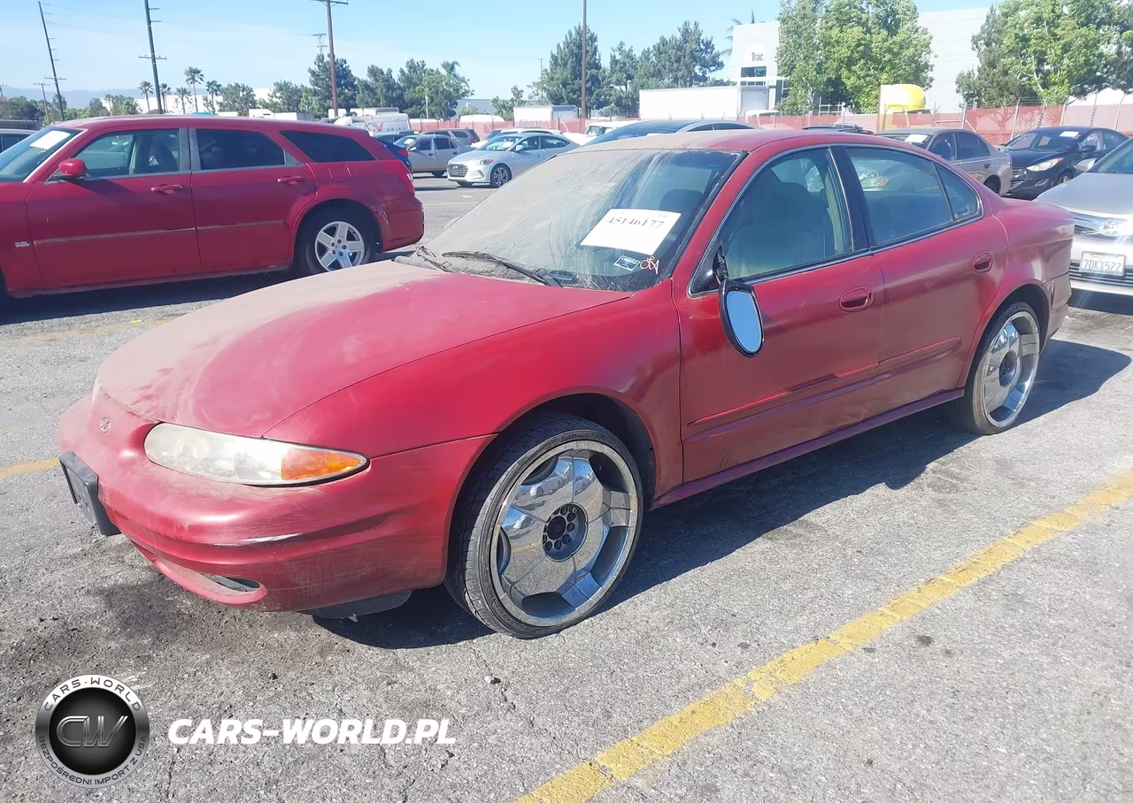 2000 Oldsmobile Alero Gx VIN:1G3NK52T1YC416895 - 2