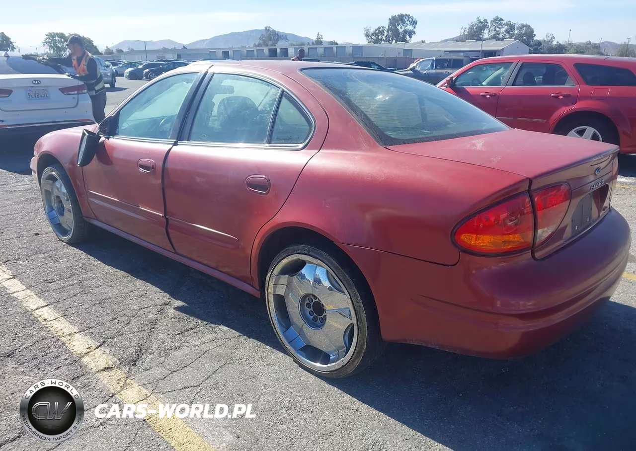 2000 Oldsmobile Alero Gx VIN:1G3NK52T1YC416895 - 3