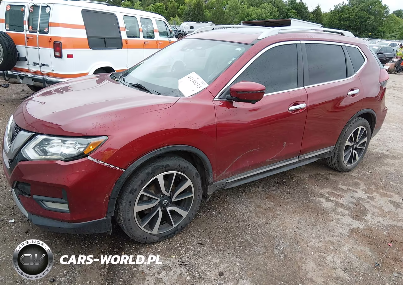 2020 Nissan Rogue Sl Fwd VIN:5N1AT2MTXLC736258 - 2