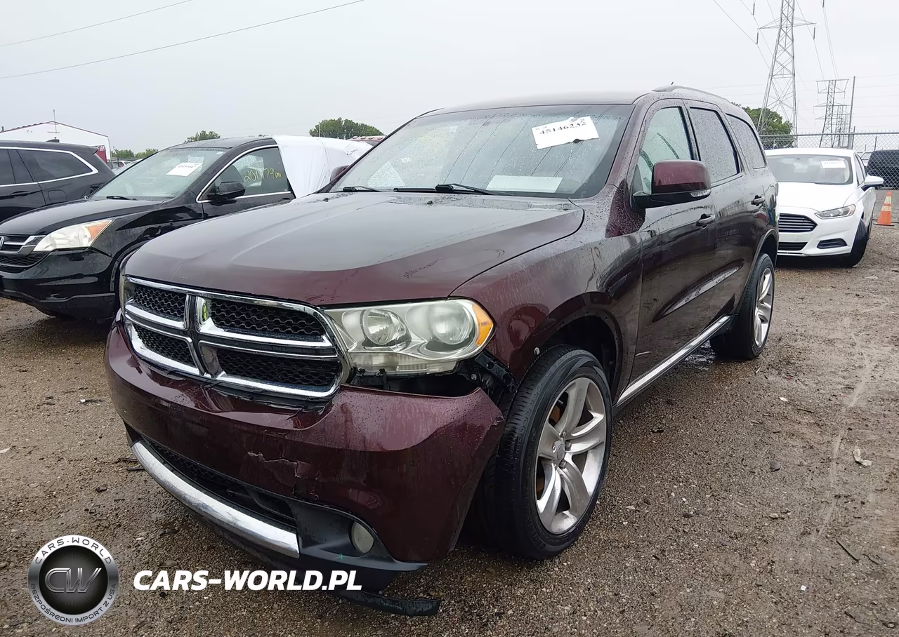 2012 Dodge Durango Crew VIN:1C4RDJDGXCC337268 - 2