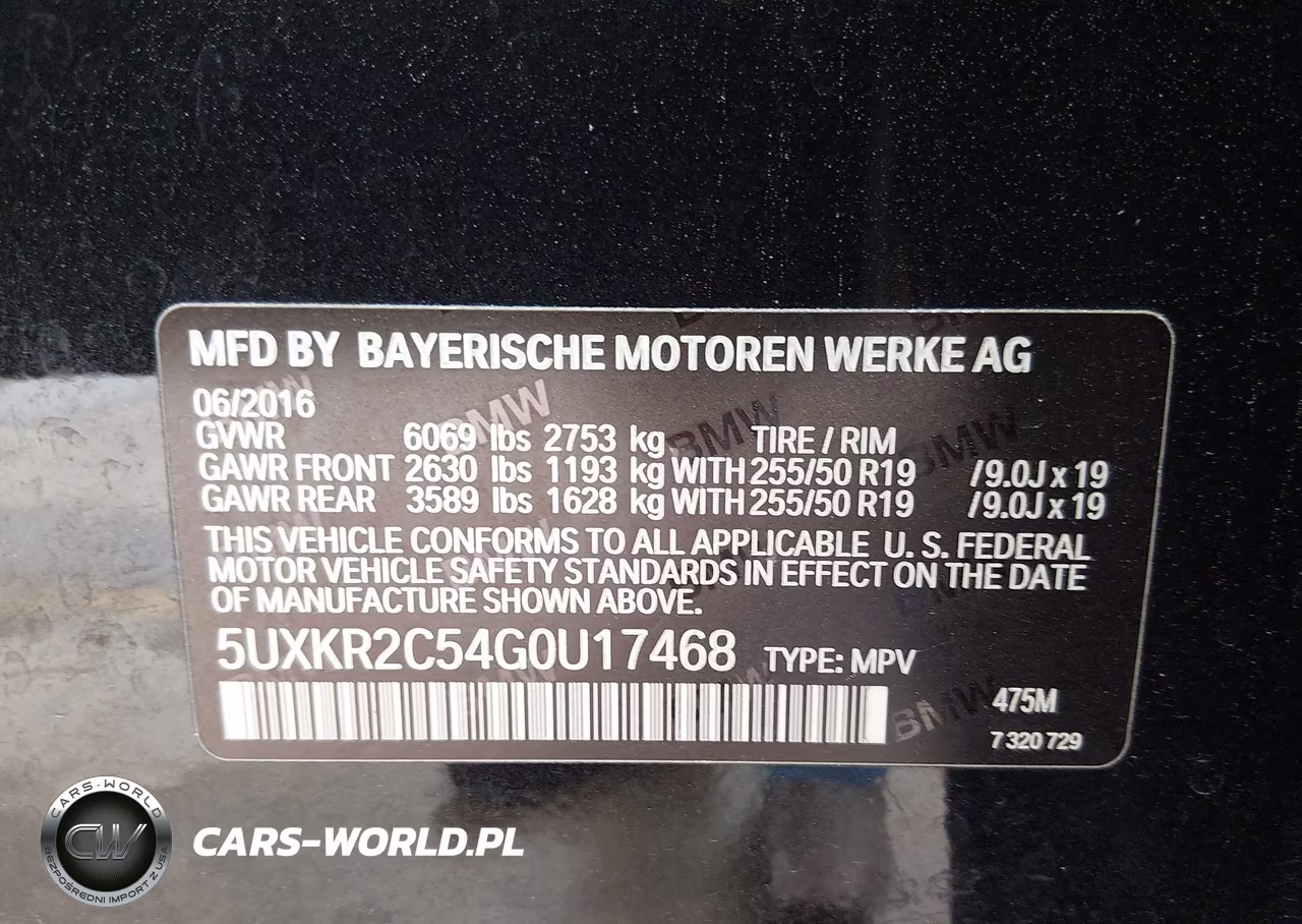 2016 BMW X5 Sdrive35I VIN:5UXKR2C54G0U17468 - 9