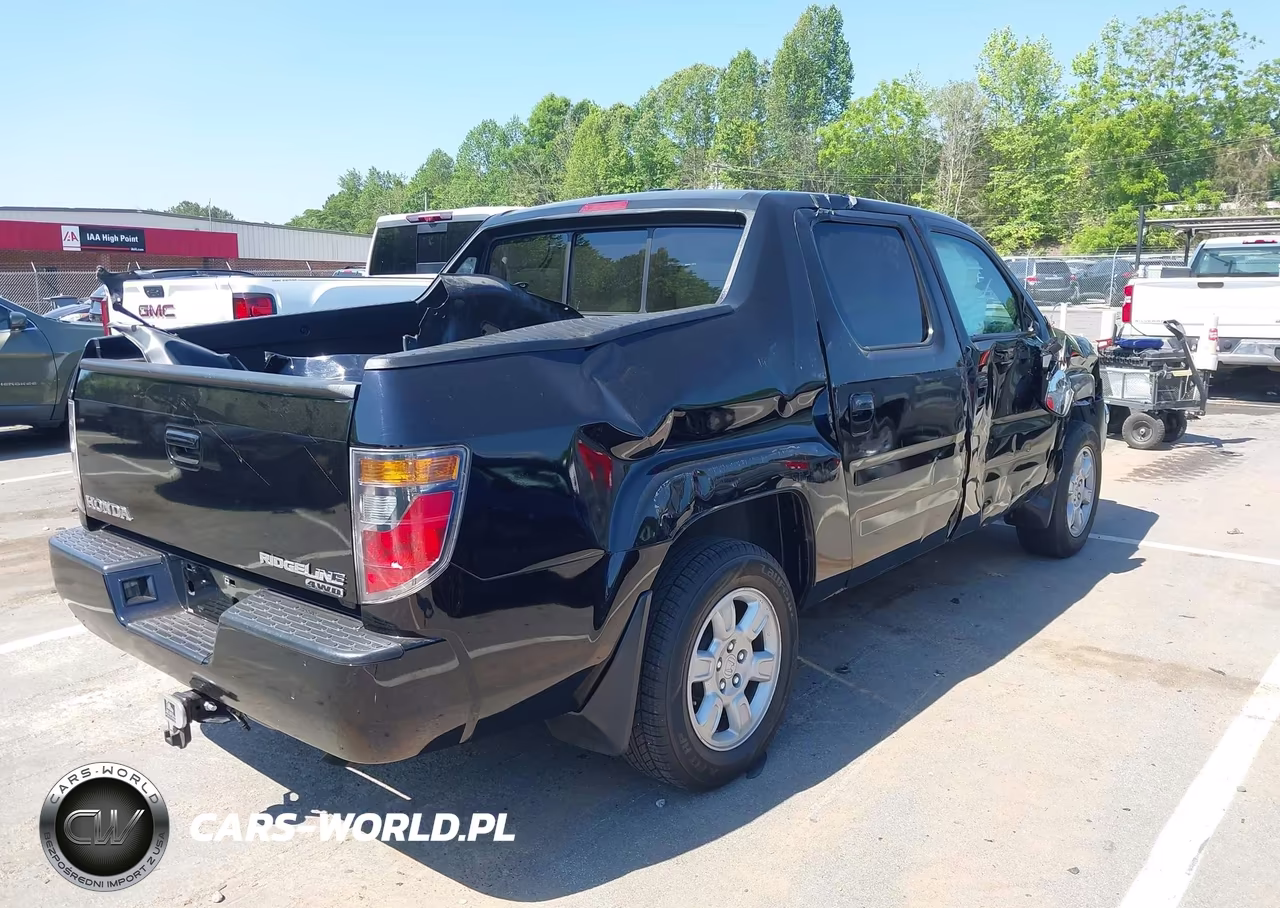 2006 Honda Ridgeline Rtl VIN:2HJYK16546H535533 - 4