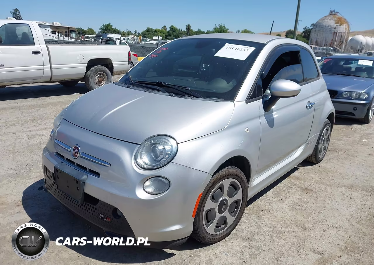 2013 Fiat 500E Battery Electric VIN:3C3CFFGE3DT753387 - 2