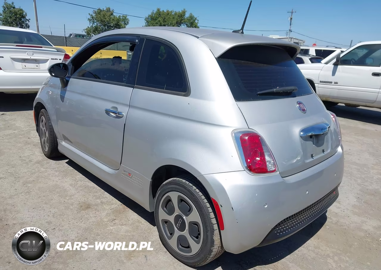 2013 Fiat 500E Battery Electric VIN:3C3CFFGE3DT753387 - 3