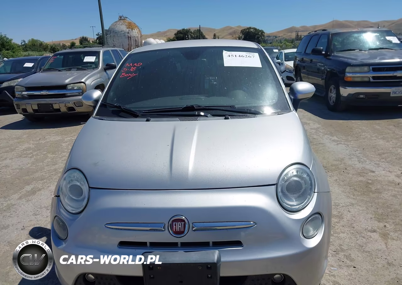 2013 Fiat 500E Battery Electric VIN:3C3CFFGE3DT753387 - 6