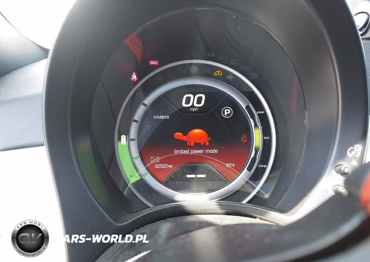 2013 Fiat 500E Battery Electric VIN:3C3CFFGE3DT753387 - 7