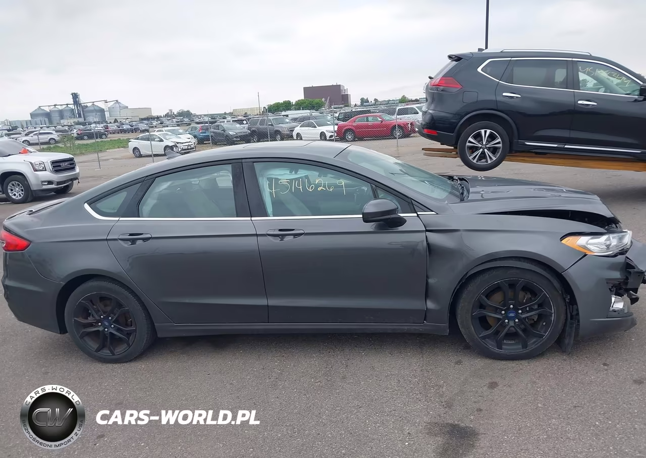 2019 Ford Fusion Se VIN:3FA6P0HD1KR134120 - 14