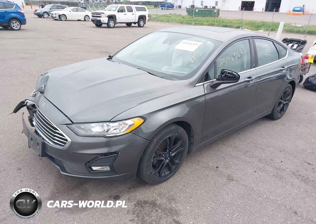 2019 Ford Fusion Se VIN:3FA6P0HD1KR134120 - 2