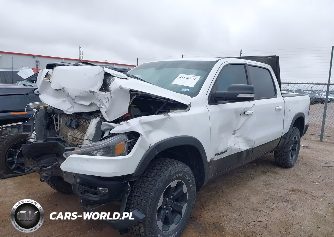 2019 Ram 1500 Rebel 4X4 5'7 Box VIN:1C6SRFLT7KN830026 - 2
