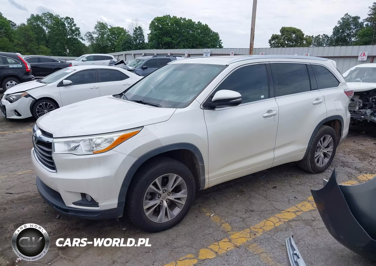 2014 Toyota Highlander Xle V6 VIN:5TDKKRFH1ES017379 - 2