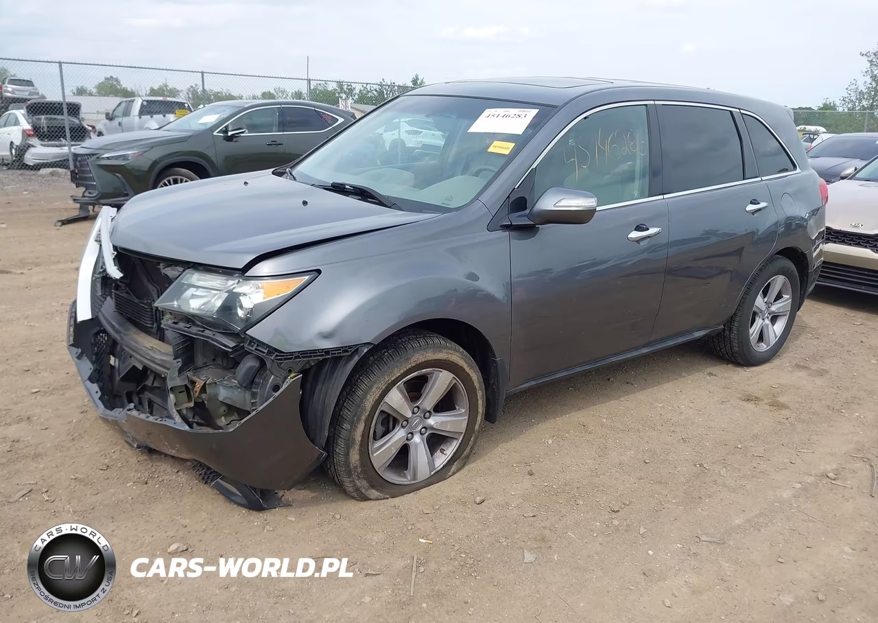 2012 Acura Mdx Technology Package VIN:2HNYD2H44CH506760 - 2