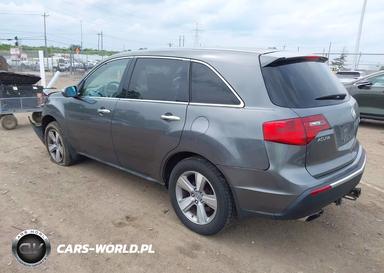 2012 Acura Mdx Technology Package VIN:2HNYD2H44CH506760 - 3