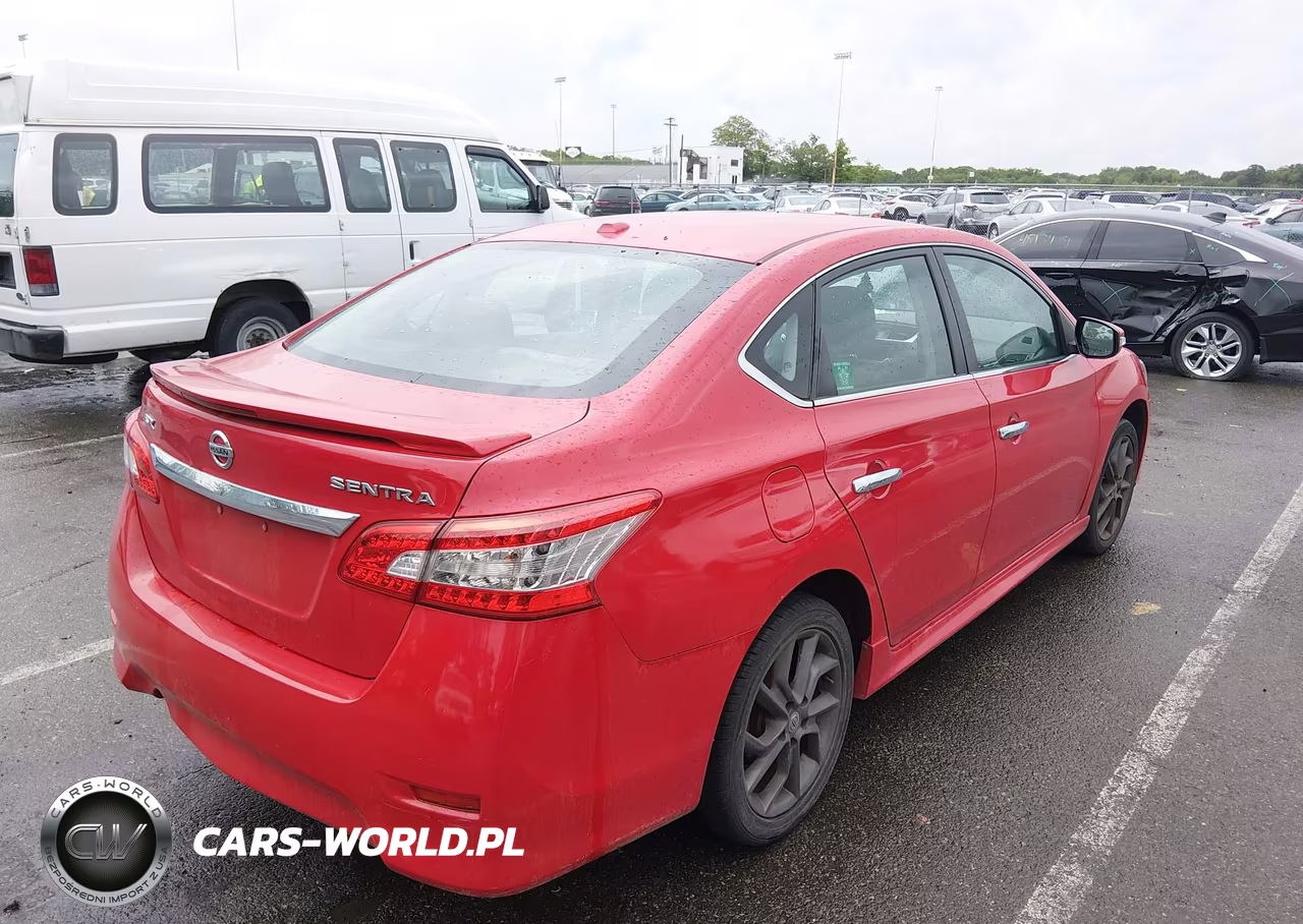2015 Nissan Sentra Sr VIN:3N1AB7AP2FY374971 - 4