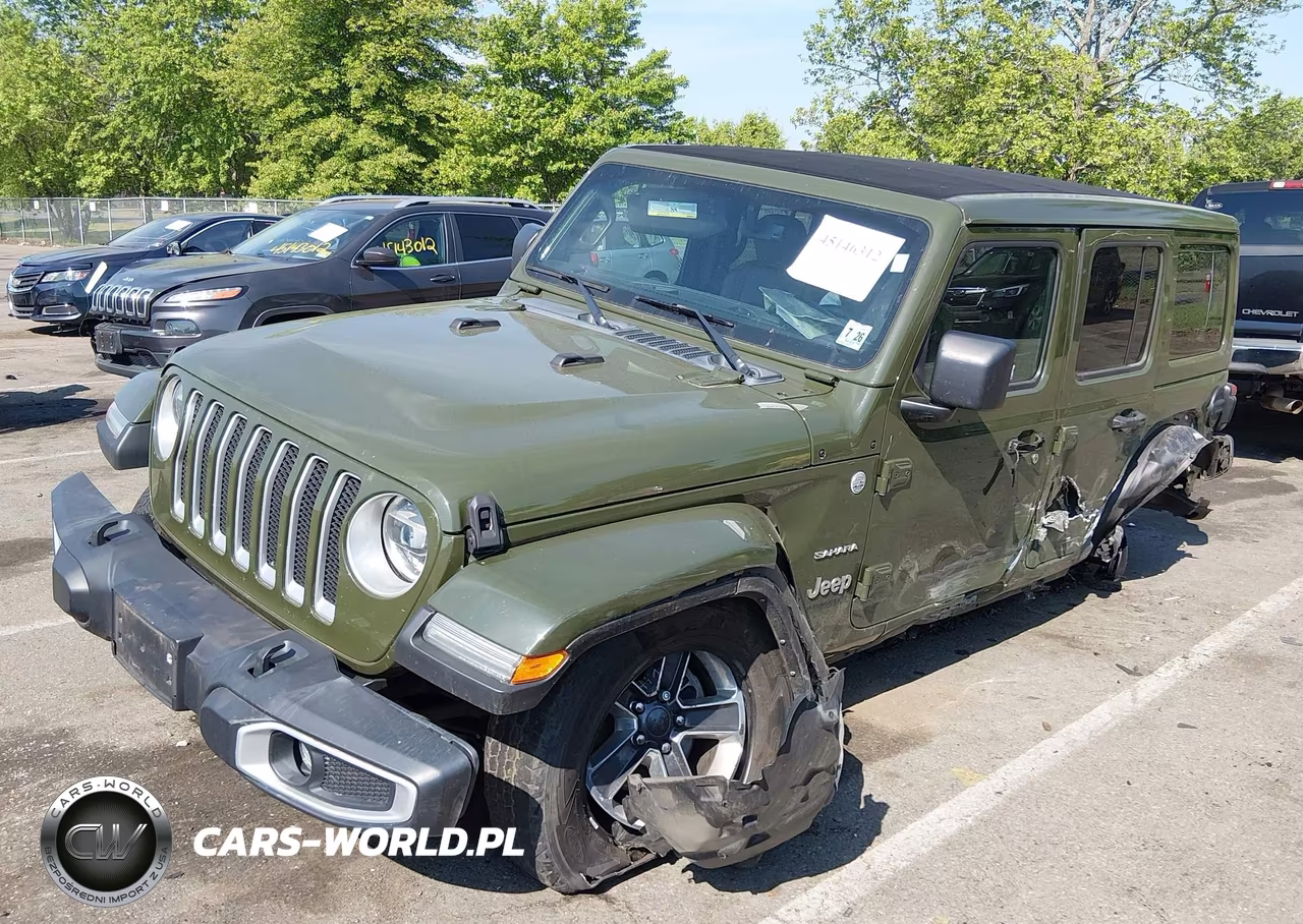 2021 Jeep Wrangler Unlimited Sahara 4X4 VIN:1C4HJXEG7MW762047 - 2