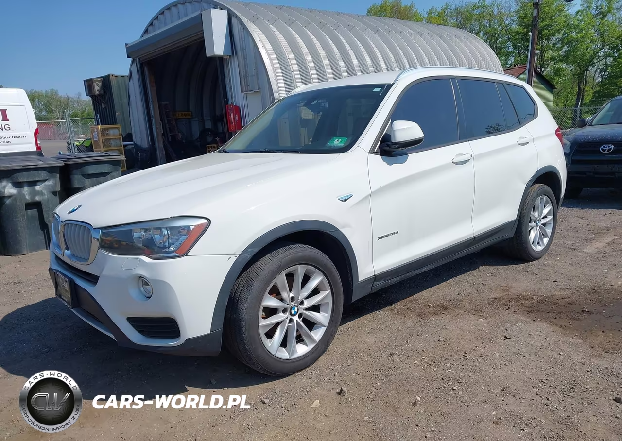 2015 BMW X3 xDrive28D VIN:5UXWY3C52F0E96618 - 2