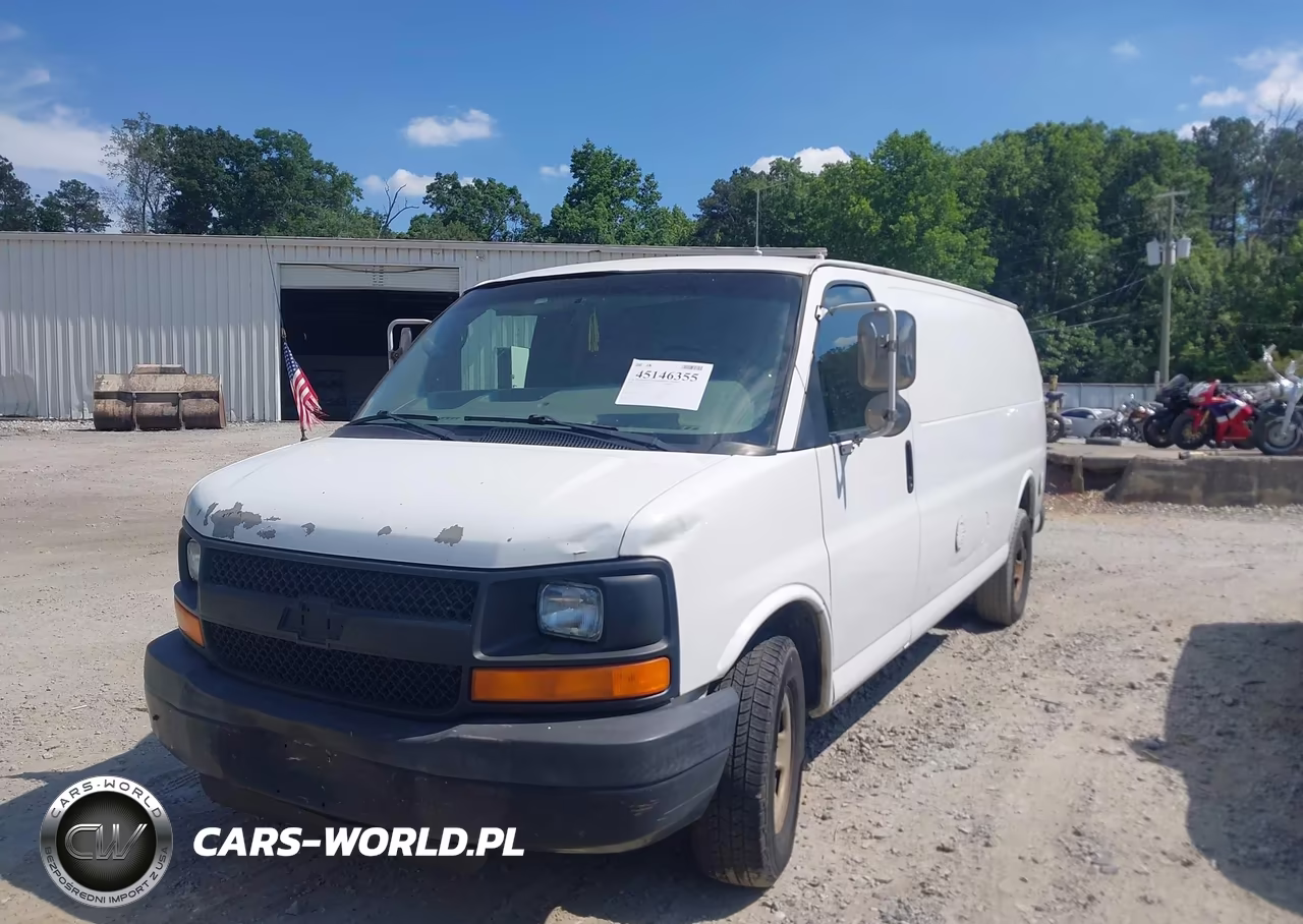 2008 Chevrolet Express Work Van VIN:1GBHG39C981184362 - 2