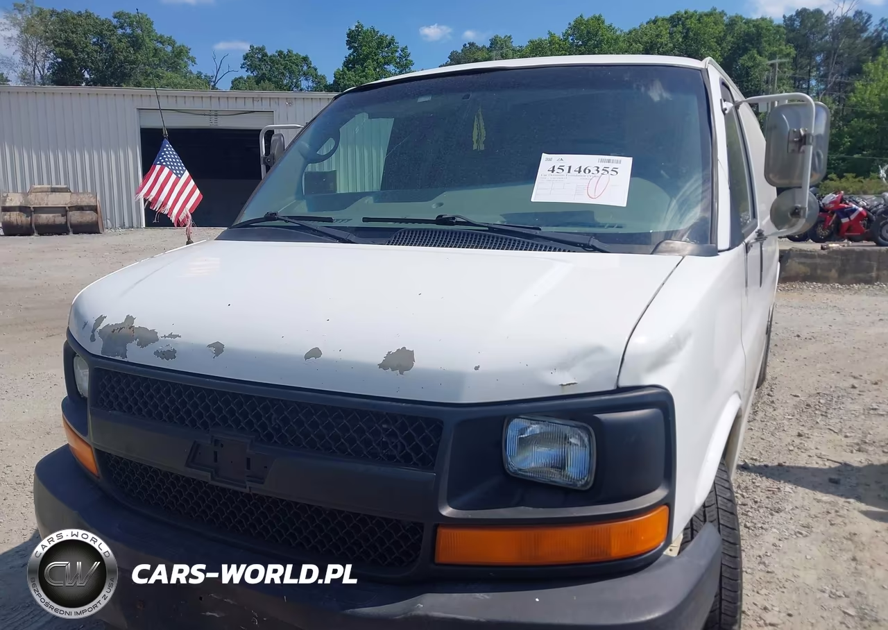 2008 Chevrolet Express Work Van VIN:1GBHG39C981184362 - 6