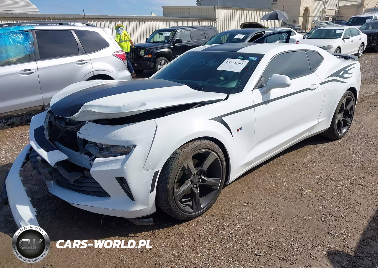 2016 Chevrolet Camaro 2Lt VIN:1G1FD1RS9G0136722 - 2