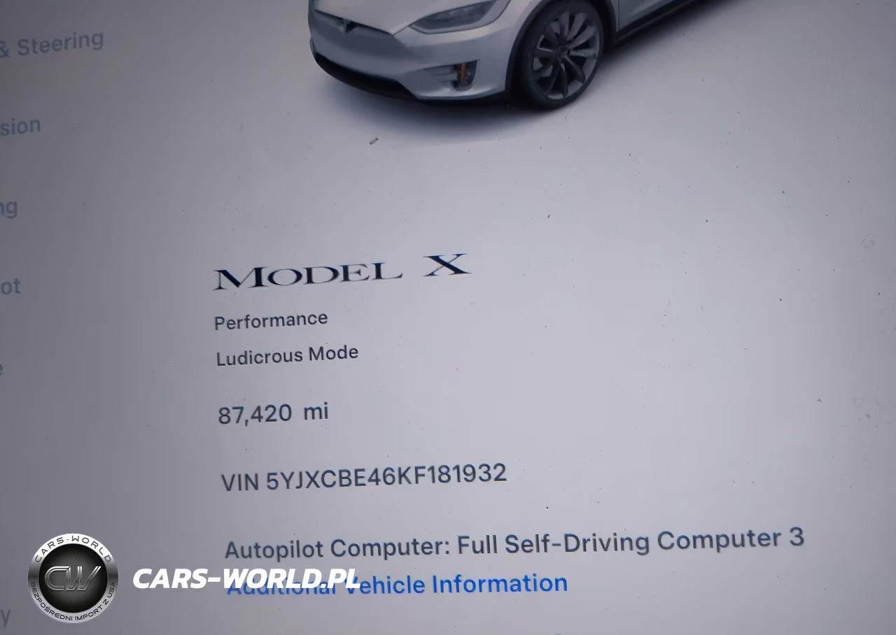 2019 Tesla Model X P100D-Performance VIN:5YJXCBE46KF181932 - 15