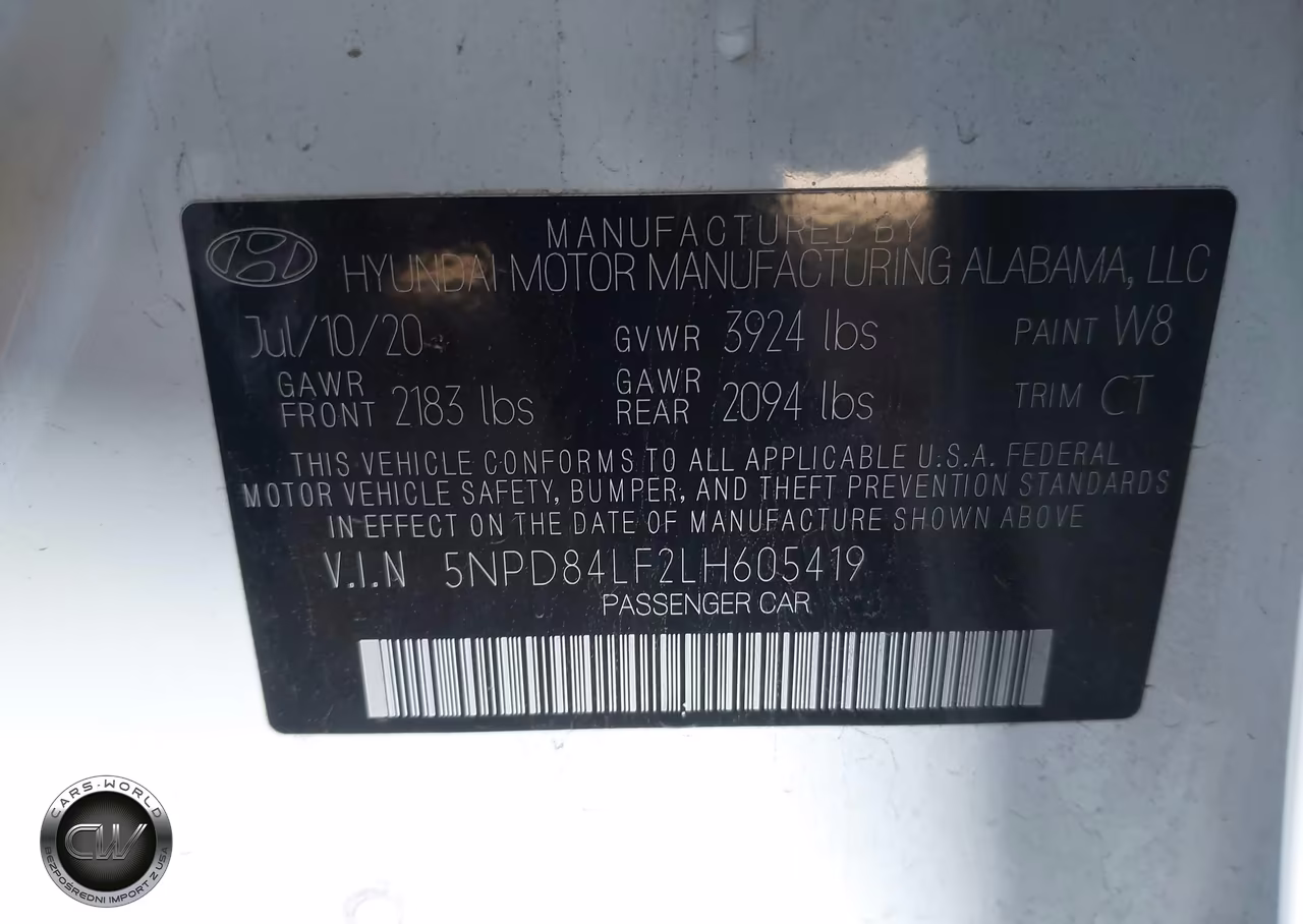 2020 Hyundai Elantra Value Edition VIN:5NPD84LF2LH605419 - 9
