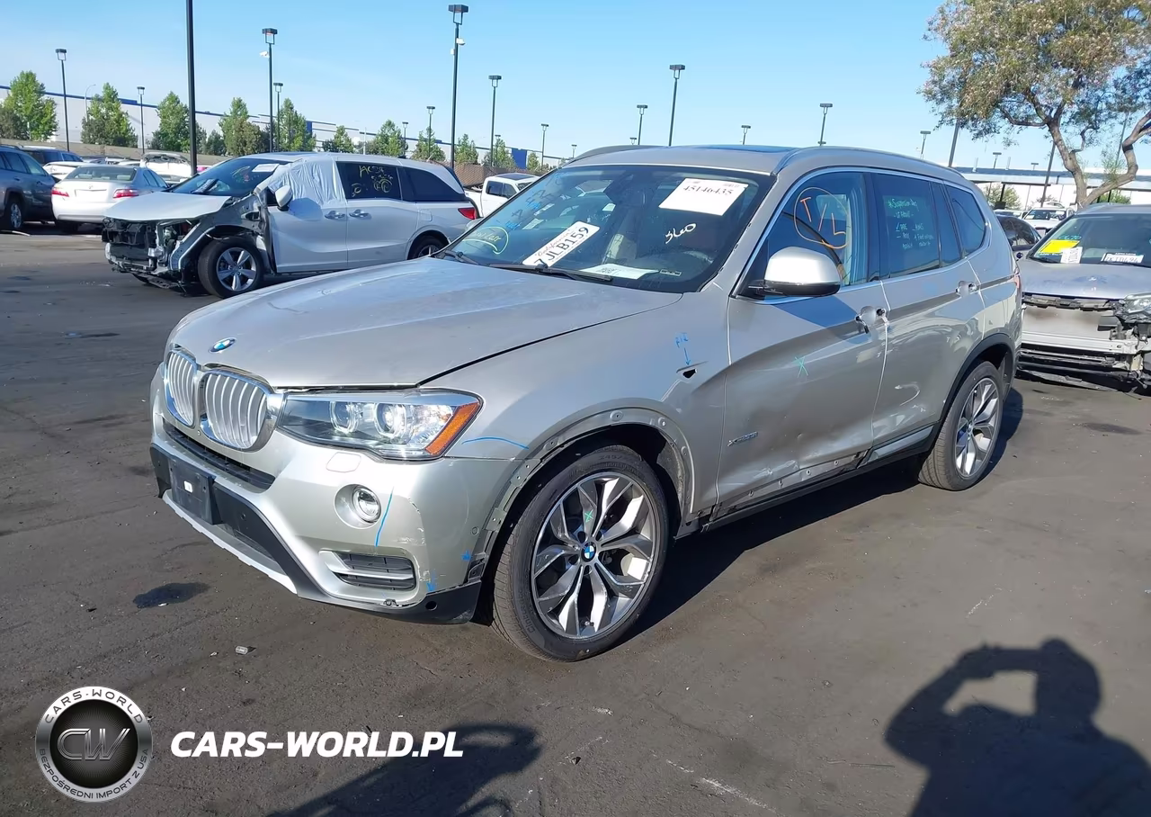 2015 BMW X3 xDrive35I VIN:5UXWX7C53F0K33920 - 2