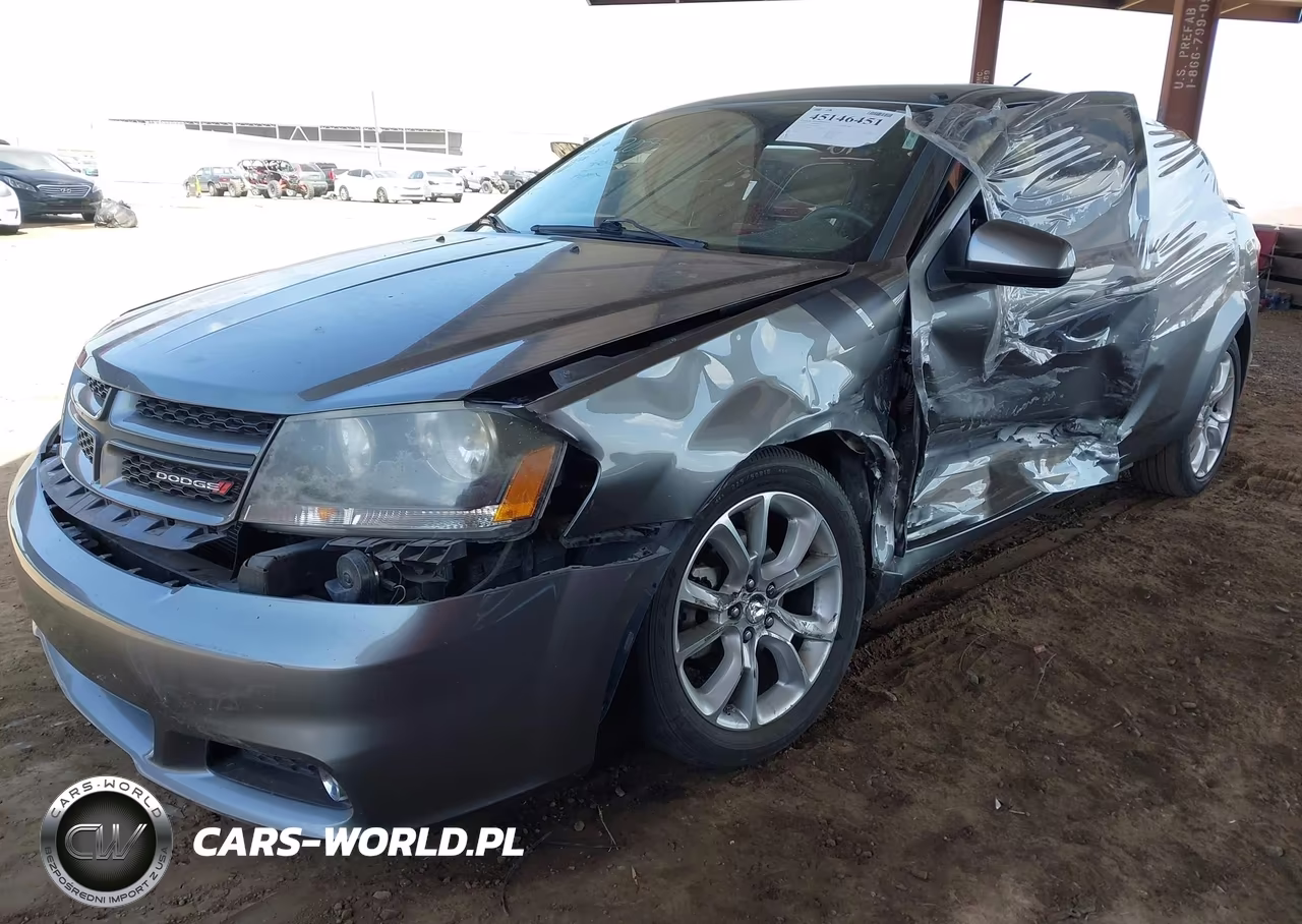 2013 Dodge Avenger R-T VIN:1C3CDZBG9DN664116 - 2