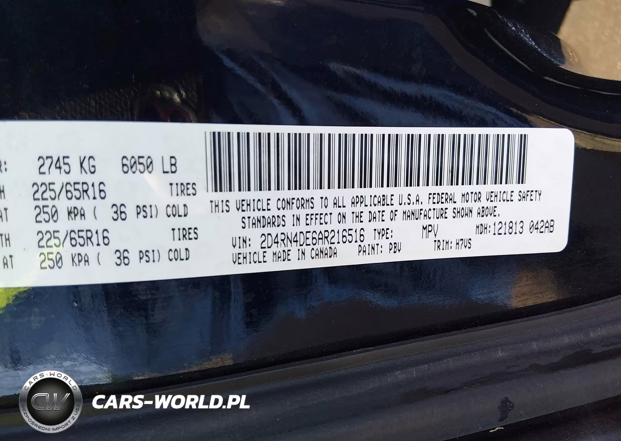 2010 Dodge Grand Caravan Se VIN:2D4RN4DE6AR216516 - 9