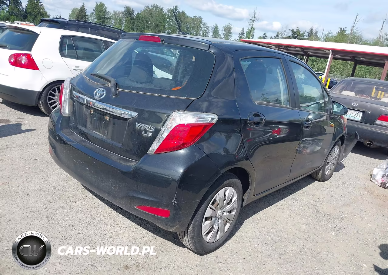2014 Toyota Yaris Le (Tmmf Plant) VIN:VNKKTUD30EA000469 - 4