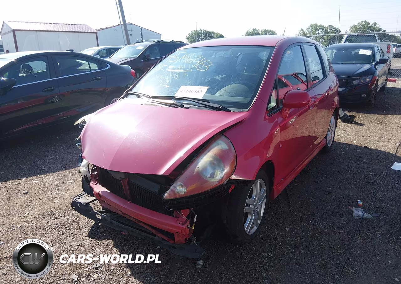 2008 Honda Fit Sport VIN:JHMGD38638S073777 - 2