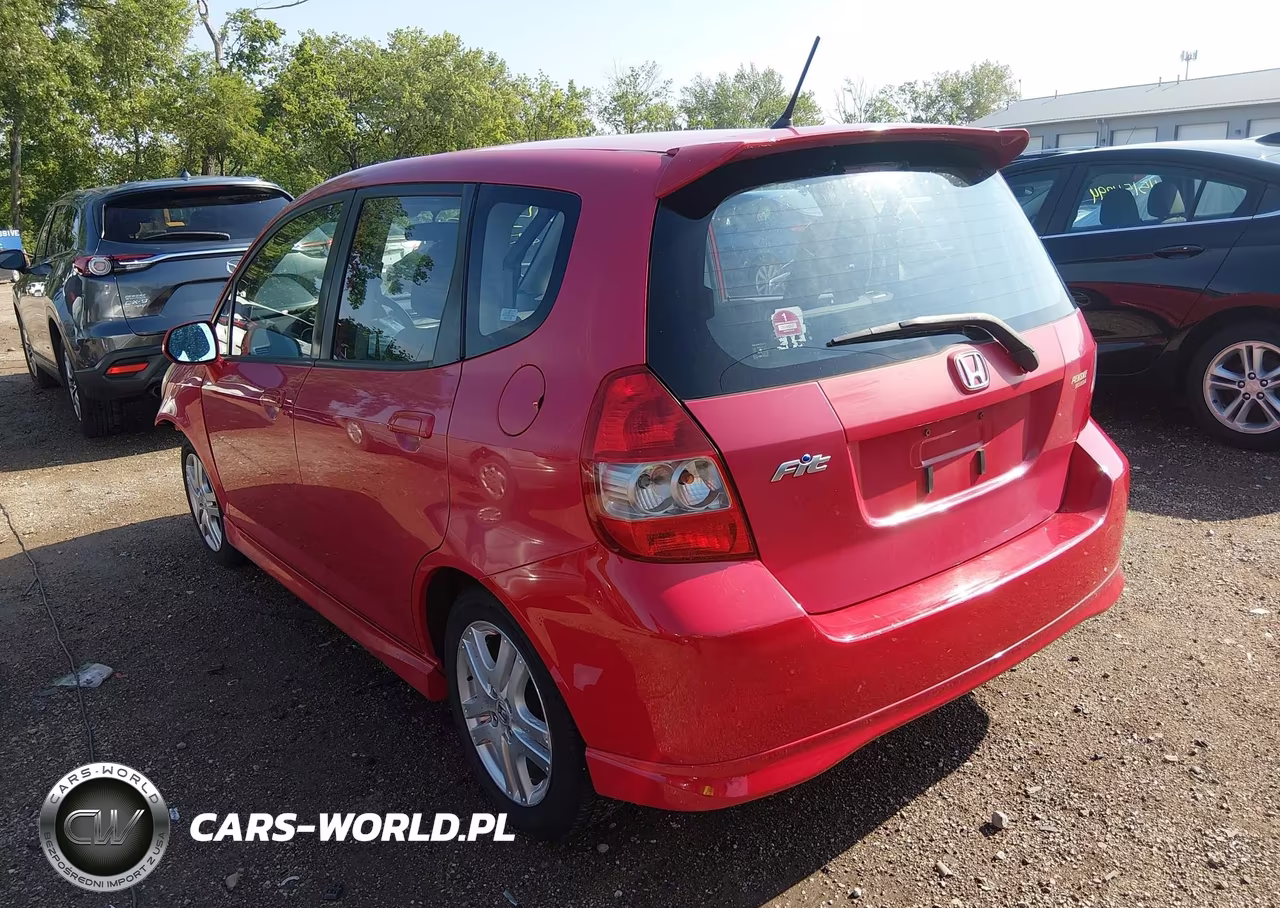 2008 Honda Fit Sport VIN:JHMGD38638S073777 - 3