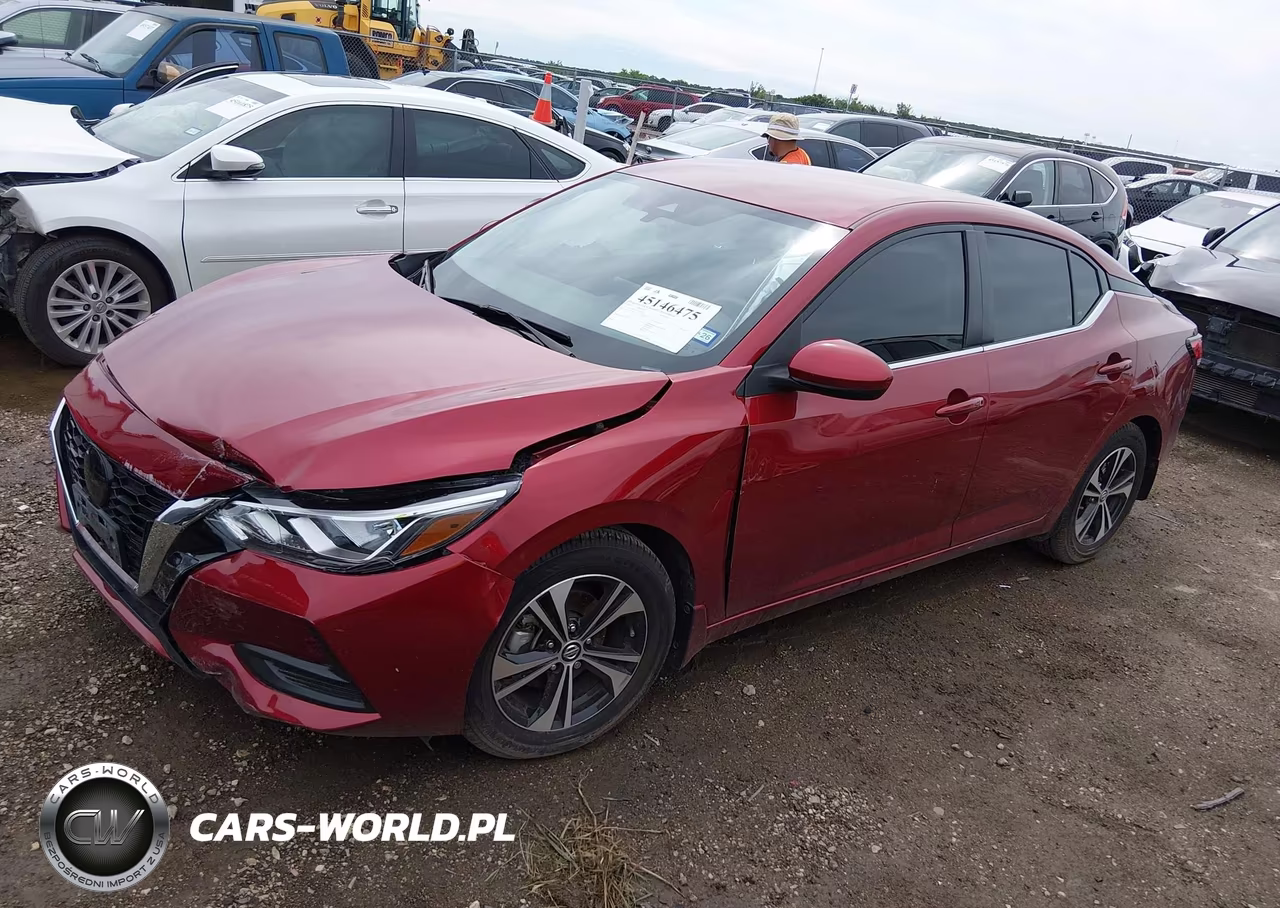 2022 Nissan Sentra Sv Xtronic Cvt VIN:3N1AB8CV3NY290996 - 14