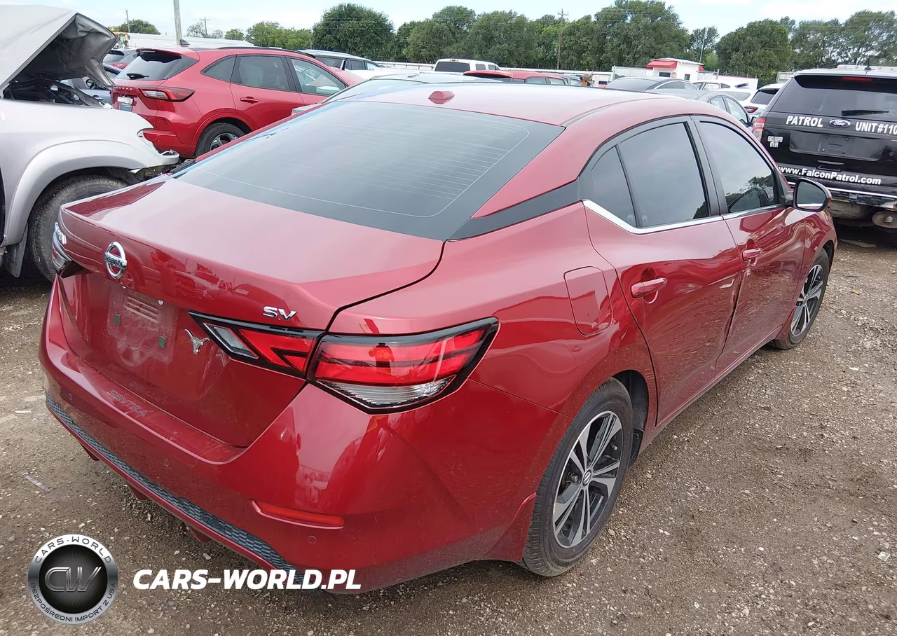 2022 Nissan Sentra Sv Xtronic Cvt VIN:3N1AB8CV3NY290996 - 4