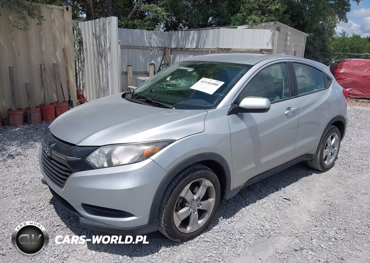 2016 Honda Hr-V Lx VIN:3CZRU5H33GM709031 - 2