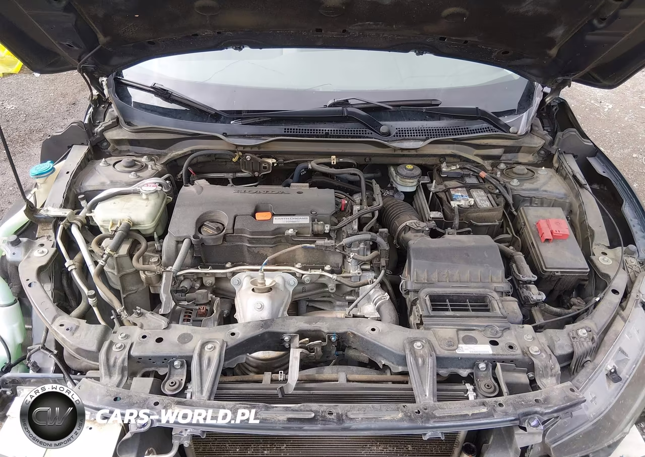 2019 Honda Civic Lx VIN:19XFC2F69KE001392 - 10