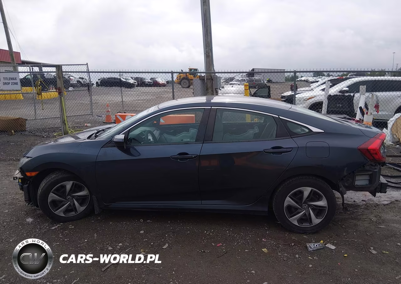 2019 Honda Civic Lx VIN:19XFC2F69KE001392 - 15