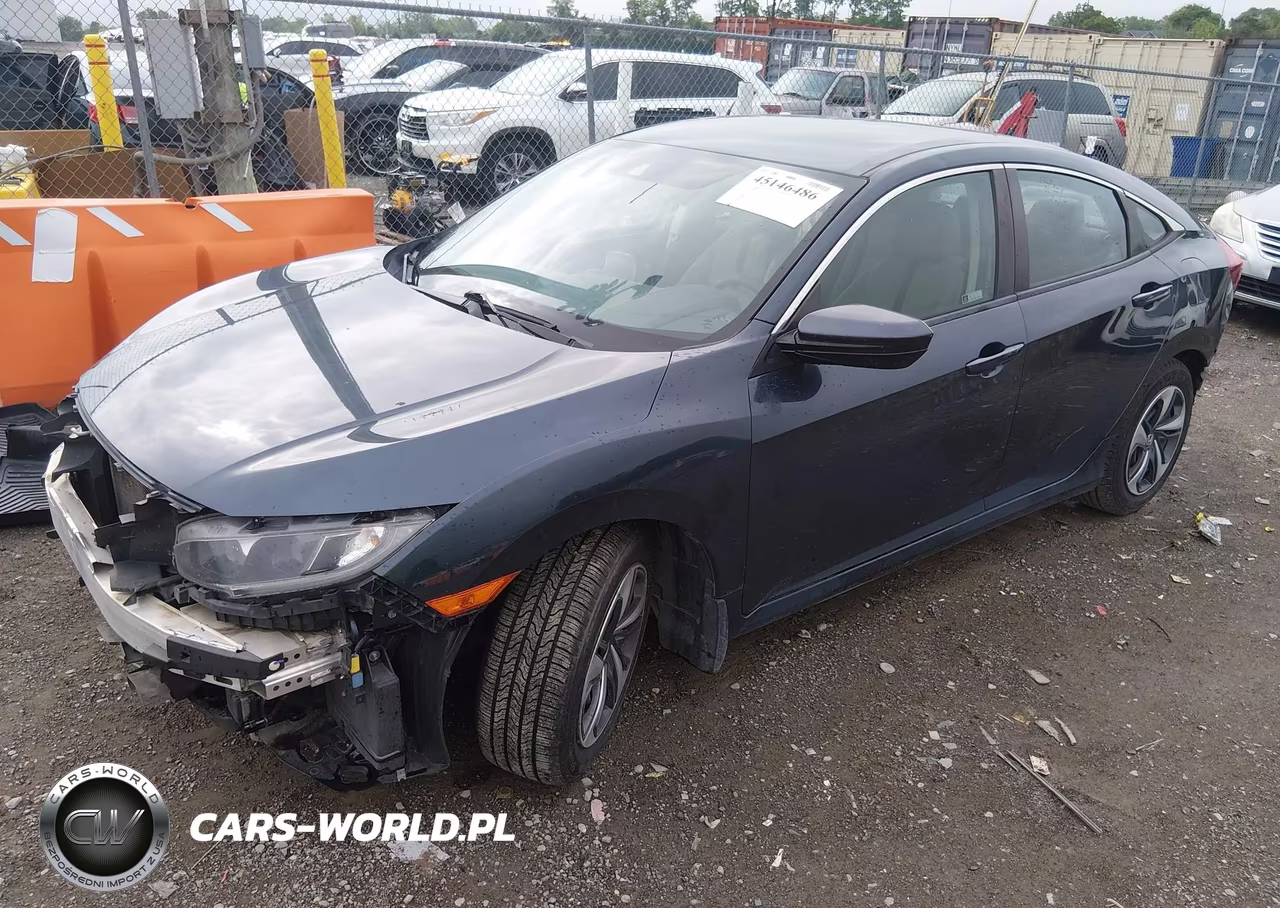 2019 Honda Civic Lx VIN:19XFC2F69KE001392 - 2