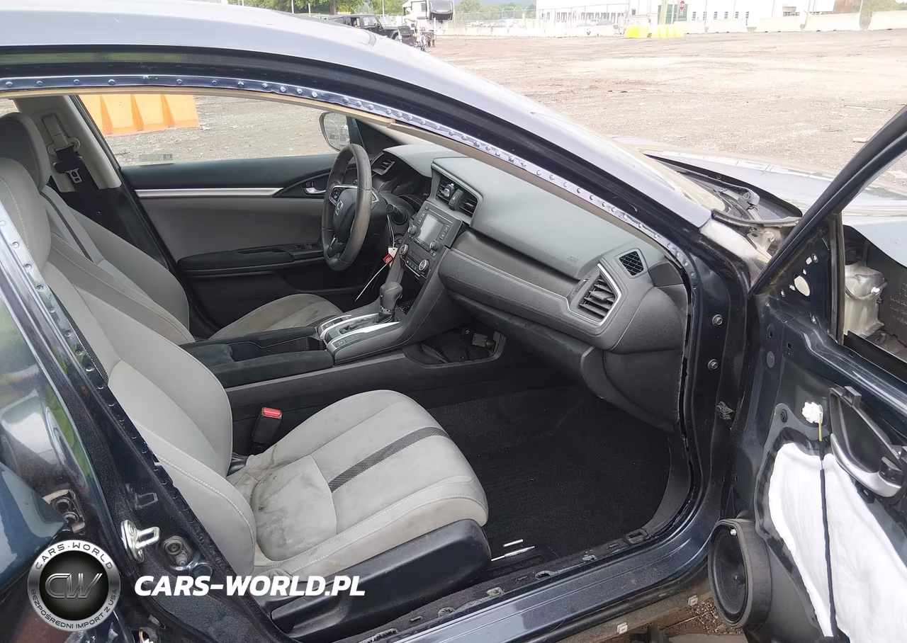 2019 Honda Civic Lx VIN:19XFC2F69KE001392 - 5