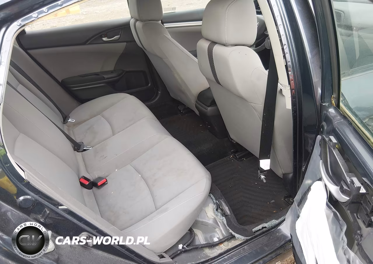 2019 Honda Civic Lx VIN:19XFC2F69KE001392 - 8