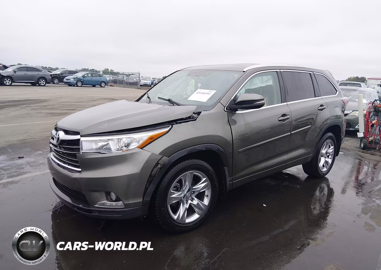 2014 Toyota Highlander Limited V6 VIN:5TDYKRFHXES018914 - 2