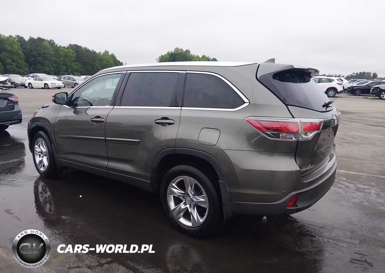 2014 Toyota Highlander Limited V6 VIN:5TDYKRFHXES018914 - 3